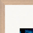 Bubbles and Sky Sticks Framed print 60x80 cm / 24x32″ Wood frame corner detail