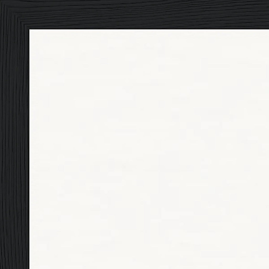 The Unwritten Path Framed print 60x90 cm / 24x36″ Black frame corner detail