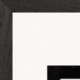 Little Secret Framed print 60x90 cm / 24x36″ Black frame corner detail