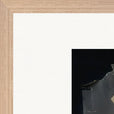 Never too Late Framed print 60x90 cm / 24x36″ Wood frame corner detail