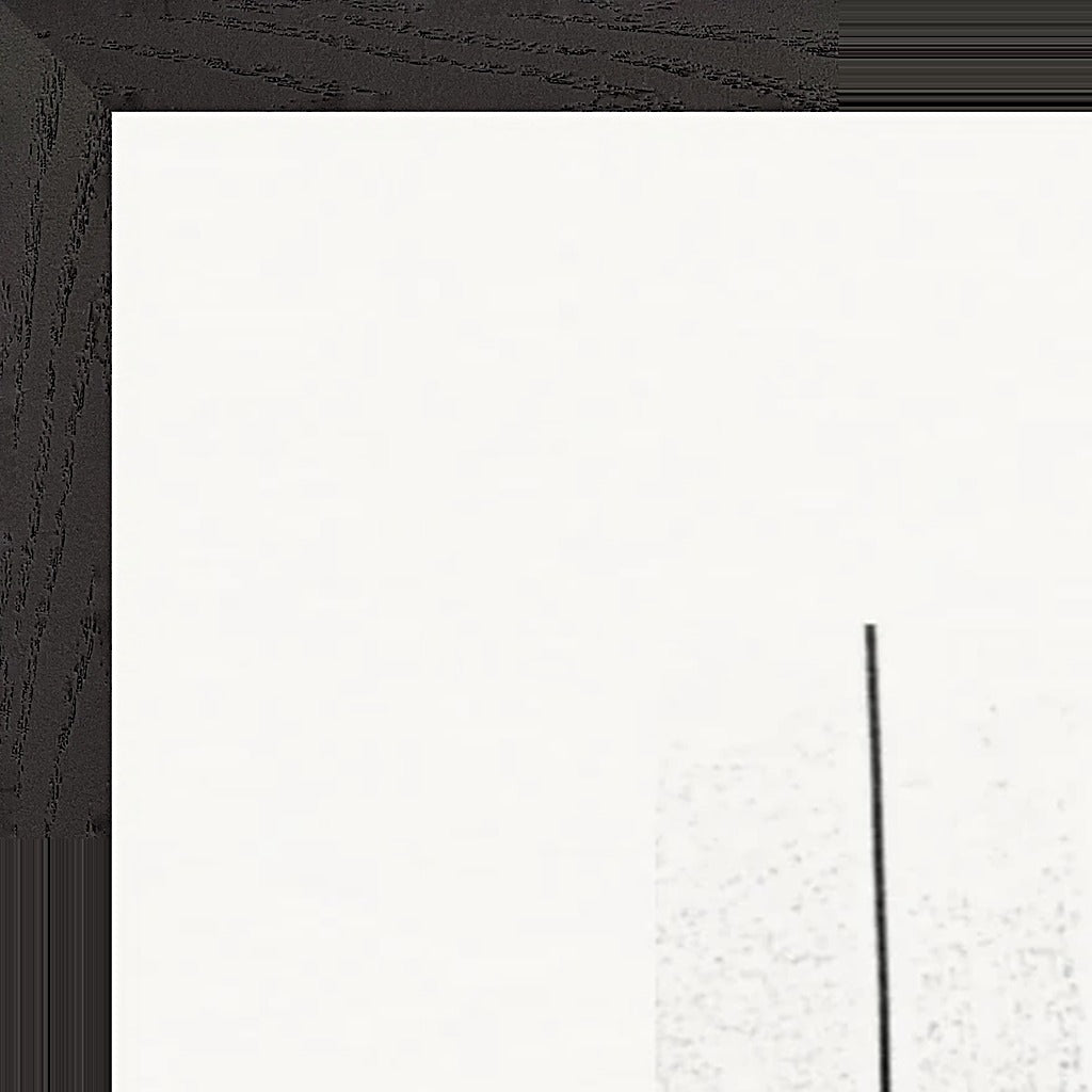 The Urban Matrix Framed print 70x100 cm / 28x40″ Black frame corner detail