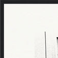 The Urban Matrix Framed print 70x100 cm / 28x40″ Black frame corner detail