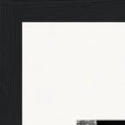 This is Where He Stood Framed print 70x100 cm / 28x40″ Black frame corner detail