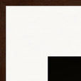 A Dreamer’s Strength Framed print 70x100 cm / 28x40″ Dark wood frame corner detail