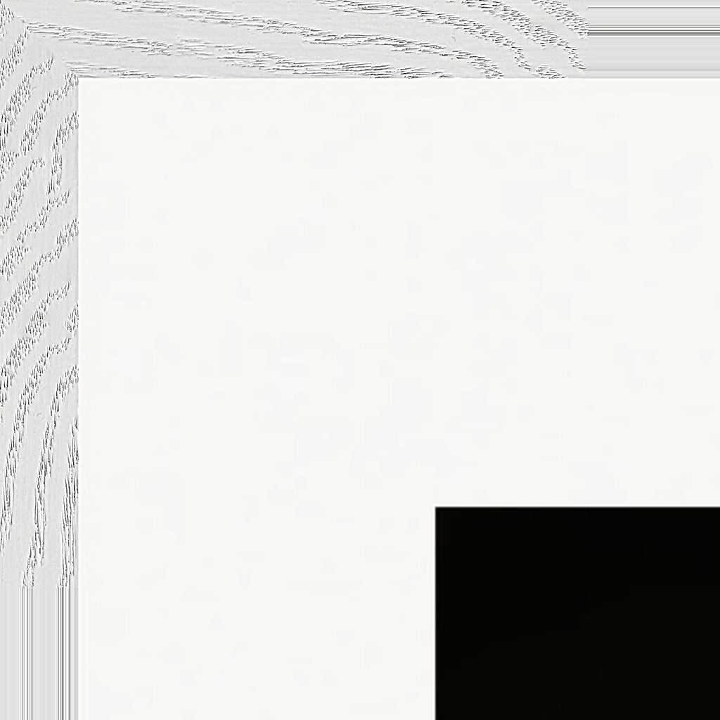 A Dreamer’s Strength Framed print 70x100 cm / 28x40″ White frame corner detail