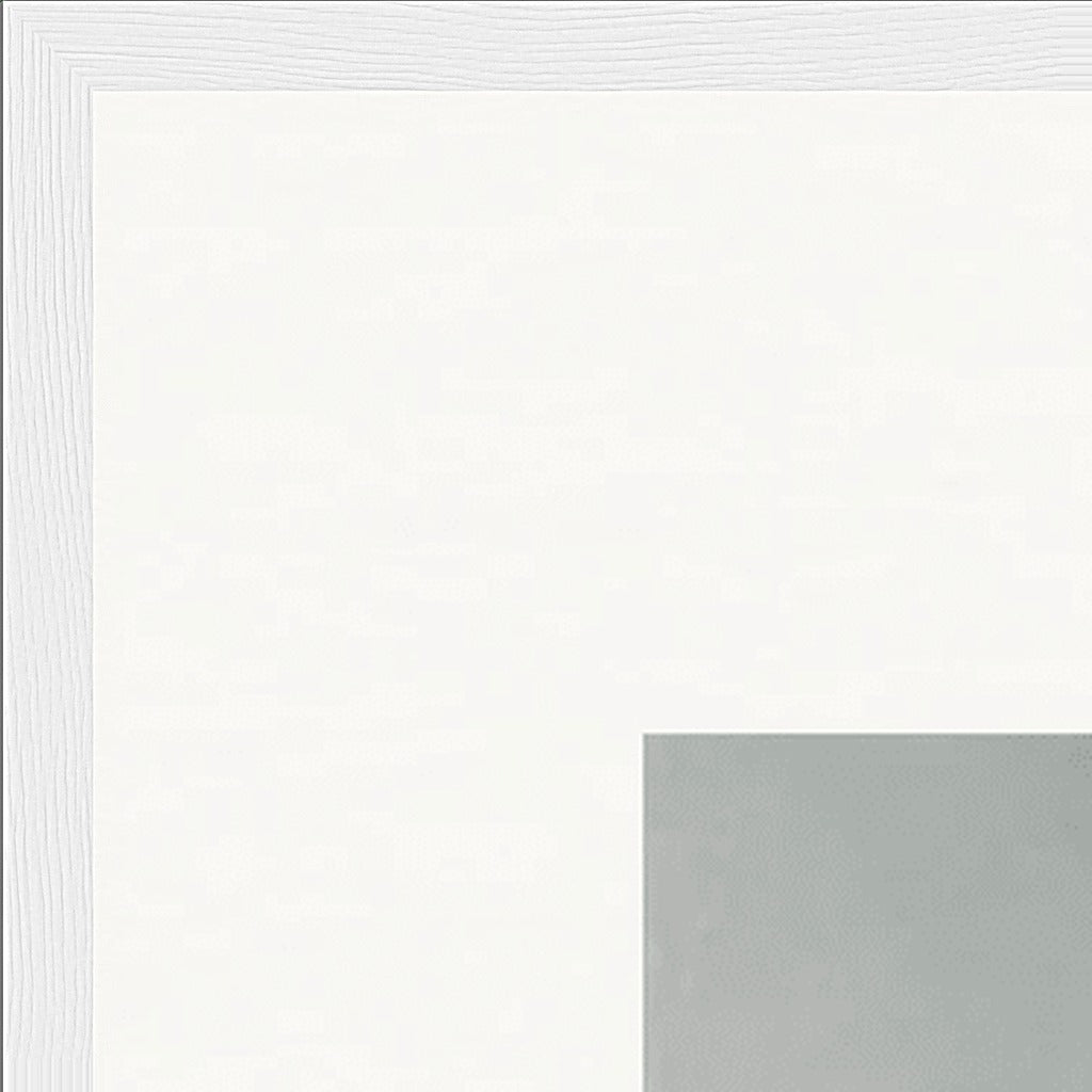 Everyday Hero Framed print 70x100 cm / 28x40″ White frame corner detail