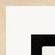 Little Secret Framed print 70x100 cm / 28x40″ Wood frame corner detail