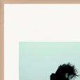 Misty Mind Framed print 70x100 cm / 28x40″ Wood frame corner detail