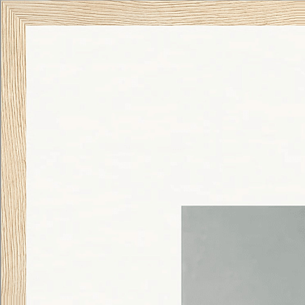 Everyday Hero Framed print 70x100 cm / 28x40″ Wood frame corner detail