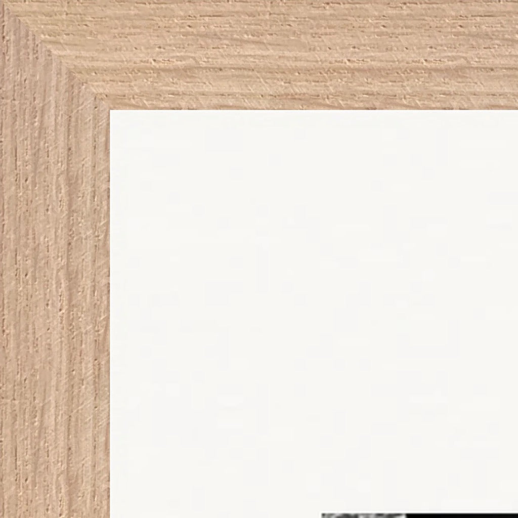 This is Where He Stood Framed print 70x100 cm / 28x40″ Wood frame corner detail