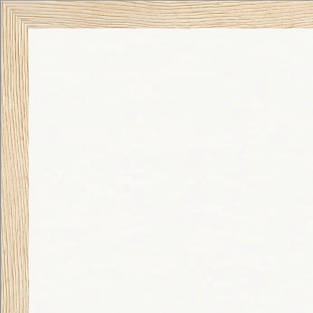 Synch'd Hands Framed print 70x100 cm / 28x40″ Wood frame corner detail