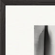 Synch'd Hands Framed print 70x70 cm / 28x28″ Black frame corner detail