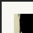 Shadow of Self Framed print 70x70 cm / 28x28″ Black frame corner detail