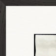 Ready to Fly Framed print 70x70 cm / 28x28″ Black frame corner detail