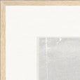The Space We Share Framed print 70x70 cm / 28x28″ Wood frame corner detail