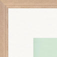 Lacey Leg Framed print 70x70 cm / 28x28″ Wood frame corner detail
