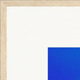Nocturne Velvet Framed print 70x70 cm / 28x28″ Wood frame corner detail