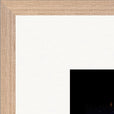 Have a Looksie Framed print 70x70 cm / 28x28″ Wood frame corner detail
