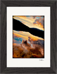Cosmic Reflections Framed print 13x18 cm / 5x7″ Black frame 46