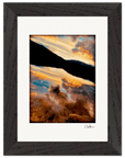 Cosmic Reflections Framed print 13x18 cm / 5x7″ Black frame 46