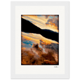 Cosmic Reflections Framed print 13x18 cm / 5x7″ White frame 12