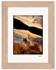 Cosmic Reflections Framed print 13x18 cm / 5x7″ Wood frame 27