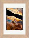 Cosmic Reflections Framed print 13x18 cm / 5x7″ Wood frame 27