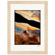 Cosmic Reflections Framed print 13x18 cm / 5x7″ Wood frame 28