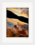 Cosmic Reflections Framed print 15x20 cm / 6x8″ White frame 16