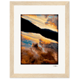 Cosmic Reflections Framed print 15x20 cm / 6x8″ Wood frame 34