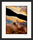 Cosmic Reflections Framed print 20x25 cm / 8x10″ Black frame 57