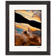 Cosmic Reflections Framed print 20x25 cm / 8x10″ Black frame 44