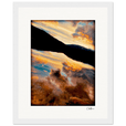 Cosmic Reflections Framed print 20x25 cm / 8x10″ White frame 8