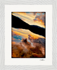 Cosmic Reflections Framed print 20x25 cm / 8x10″ White frame 10