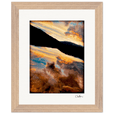Cosmic Reflections Framed print 20x25 cm / 8x10″ Wood frame 28