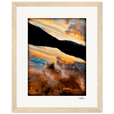 Cosmic Reflections Framed print 20x25 cm / 8x10″ Wood frame 26