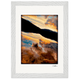 Cosmic Reflections Framed print 21x29.7 cm / 8x12" White frame 19