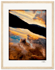 Cosmic Reflections Framed print 27x35 cm / 11x14″ Wood frame 30