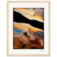 Cosmic Reflections Framed print 27x35 cm / 11x14″ Wood frame 30