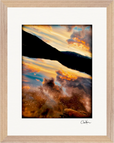 Cosmic Reflections Framed print 27x35 cm / 11x14″ Wood frame 33