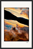 Cosmic Reflections Framed print 30x45 cm / 12x18″ Black frame 62