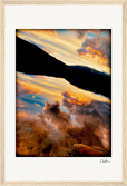 Cosmic Reflections Framed print 30x45 cm / 12x18″ Wood frame 35