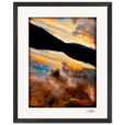 Cosmic Reflections Framed print 40x50 cm / 16x20″ Black frame 47