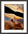 Cosmic Reflections Framed print 40x50 cm / 16x20″ Black frame 47