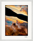 Cosmic Reflections Framed print 40x50 cm / 16x20″ White frame 13