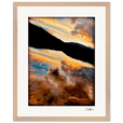 Cosmic Reflections Framed print 40x50 cm / 16x20″ Wood frame 21