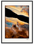 Cosmic Reflections Framed print 45x60 cm / 18x24″ Black frame 52