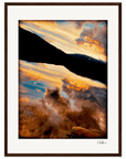 Cosmic Reflections Framed print 45x60 cm / 18x24″ Dark wood frame 39