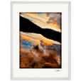 Cosmic Reflections Framed print 45x60 cm / 18x24″ White frame 11