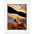 Cosmic Reflections Framed print 45x60 cm / 18x24″ White frame 10